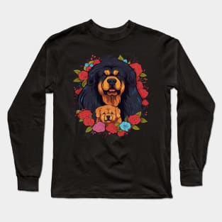 Tibetan Mastiff Mothers Day Long Sleeve T-Shirt
